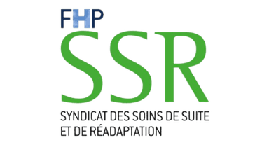 Logo de l'entité des syndicats des soins de suite et de réadaptation, partenaire de santé de la clinique des minimes